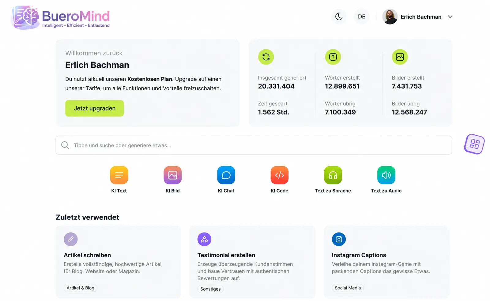 Application preview